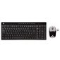 V7 Wireless 2.4GHz Multimedia Keyboard (Black) and Optical Mouse (Black/Silver) - UK CBID:1668041