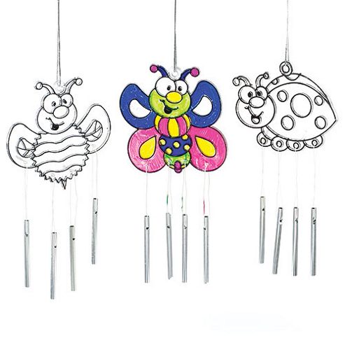 Image of Bug Suncatcher Craft Windchimes (pack Of 3)