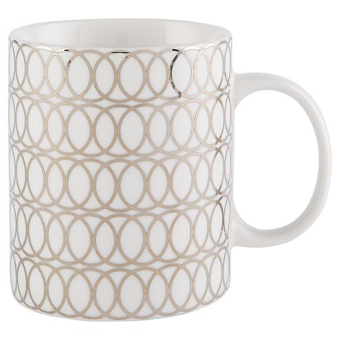 Image of Tesco Platinum Swirl print Mug
