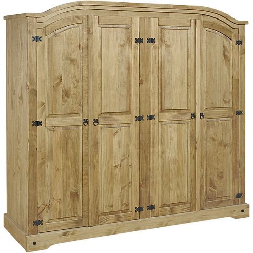 Image of Home Essence Corona 4 Door Wardrobe