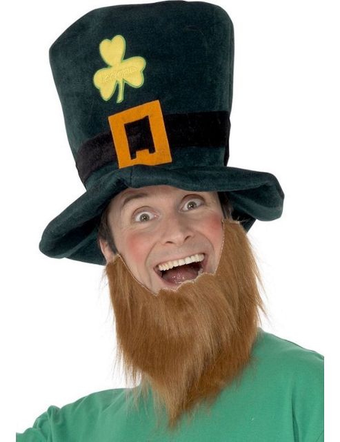 Image of Adult Leprechaun Hat And Beard
