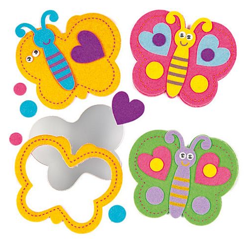 Image of Butterfly Mirror Craft Kits (pack Of 3)