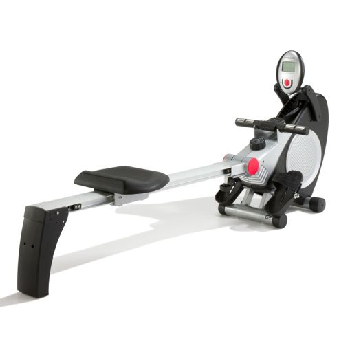 Image of Purefitness & Sports Rowing Machine With Hand Pulse