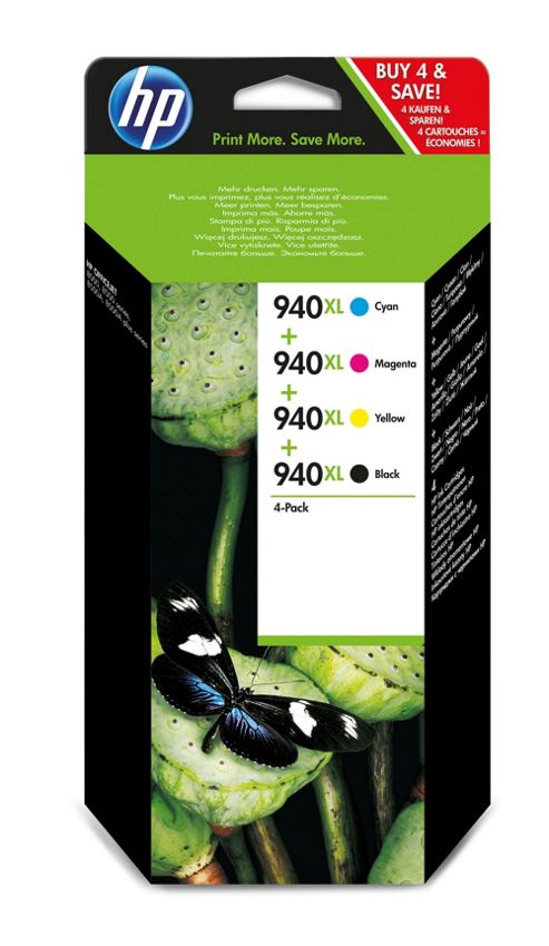 Image of Hp 940xl Ink Cartridge Combo Pack
