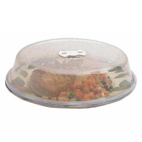 Image of Kitchen Craft Microwave Plate Cover With Air Vent, 26cm