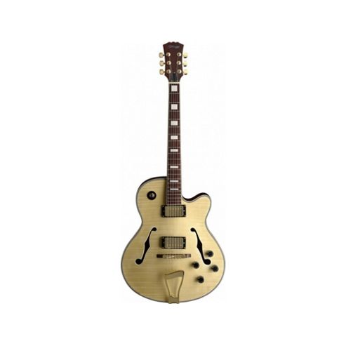 Image of Stagg A350 Tiger Standard Jazz Elec Guitar -natural