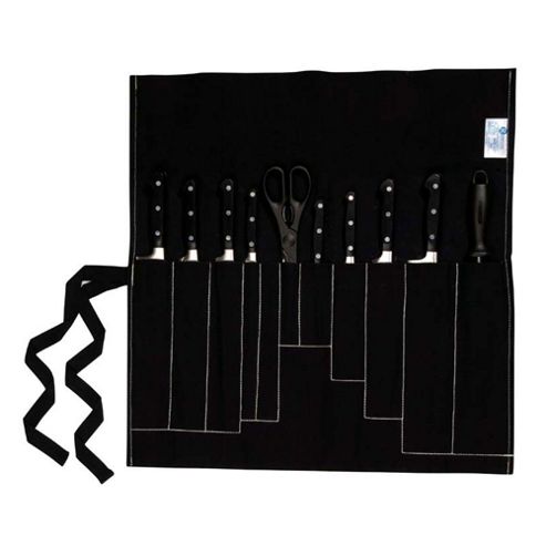 Image of Rushbrookes Knife Wrap/roll Holder, Black