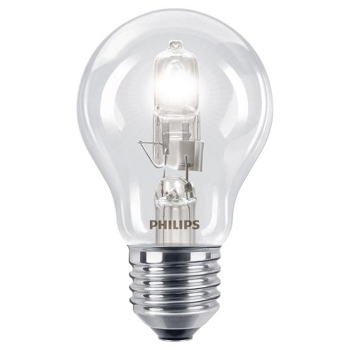 Image of Philips Ecoclassic Dimmable Halogen Traditional Light Bulb (28w E27 A55)