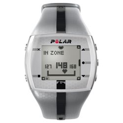 Polar FT4 Silver / Black Sports Watch