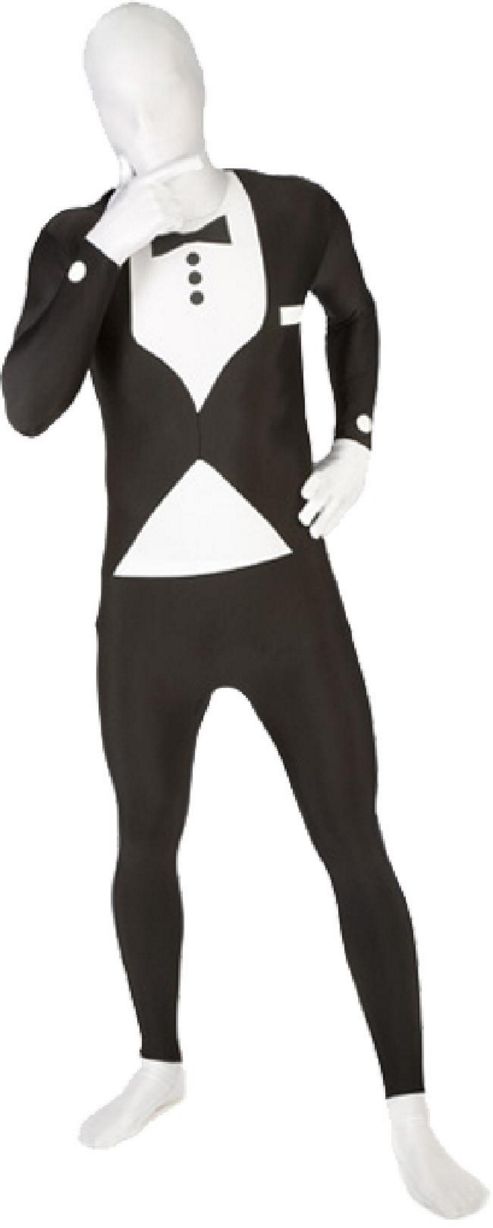 Image of Morphsuit Tuxedo - Child Costume 10-12 Years