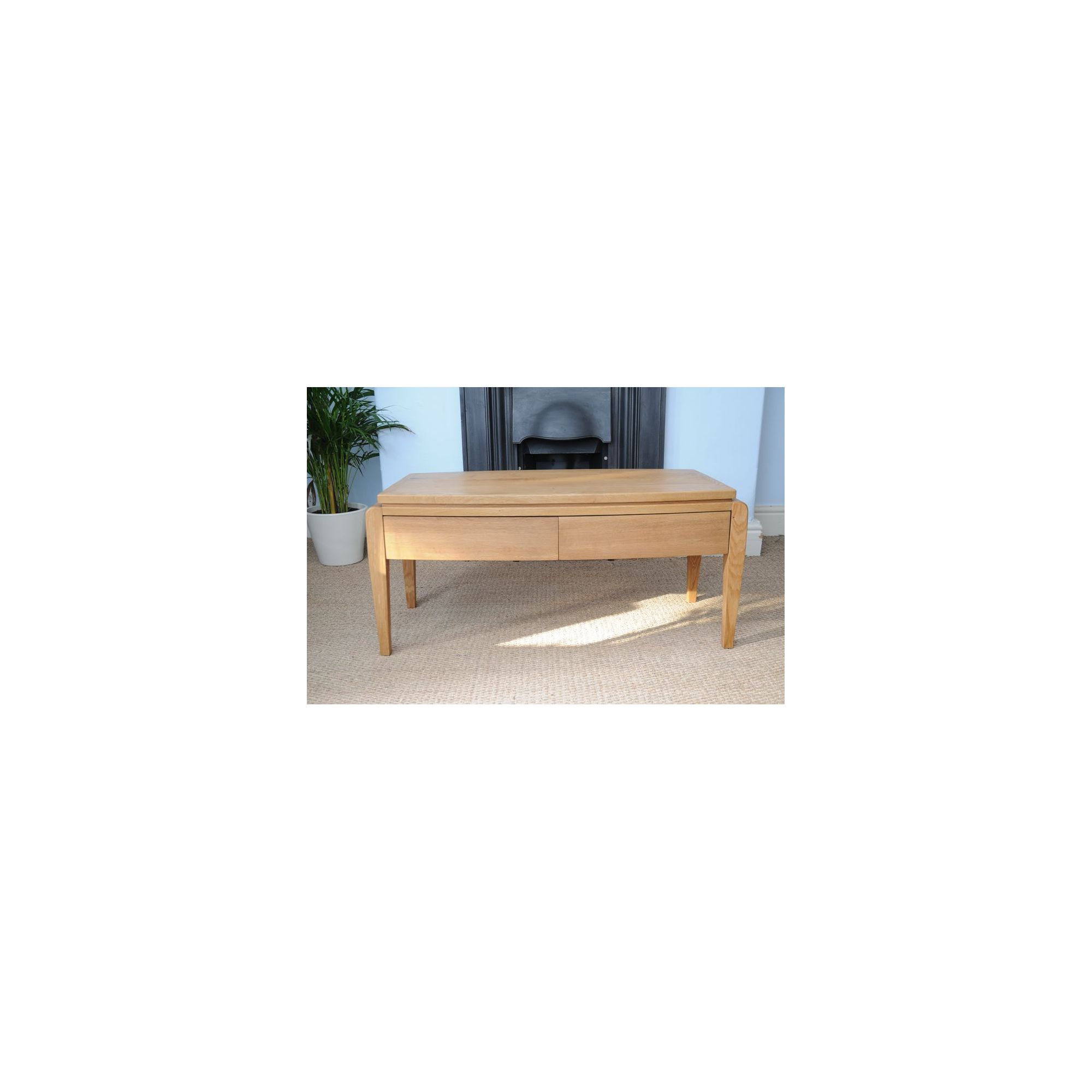 Oceans Apart Belvedere Oak Coffee Table at Tescos Direct