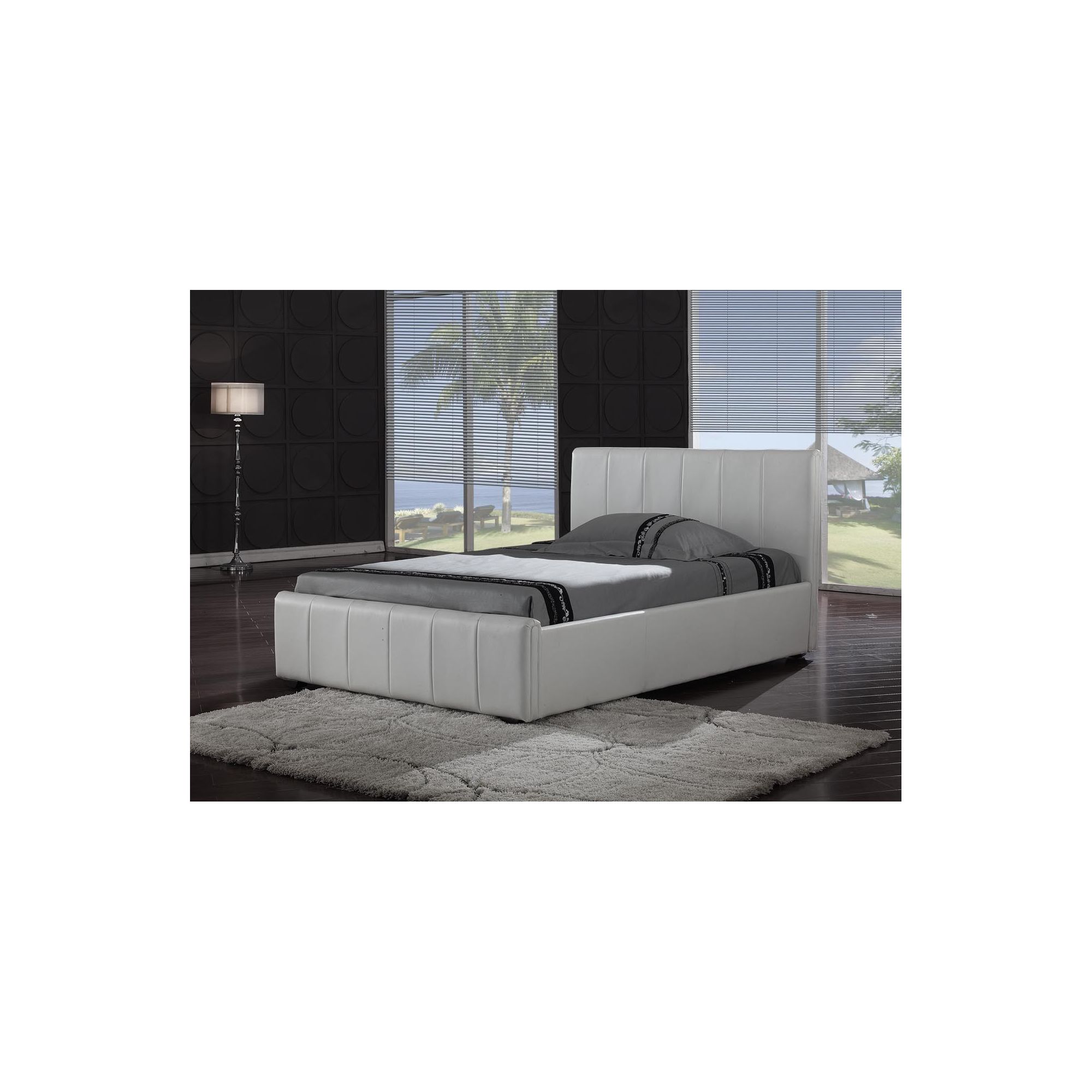 Interiors 2 suit Pisa Bedframe - Black - King at Tesco Direct