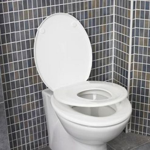 Image of Family Seat Toilet Seat Polypropylene White