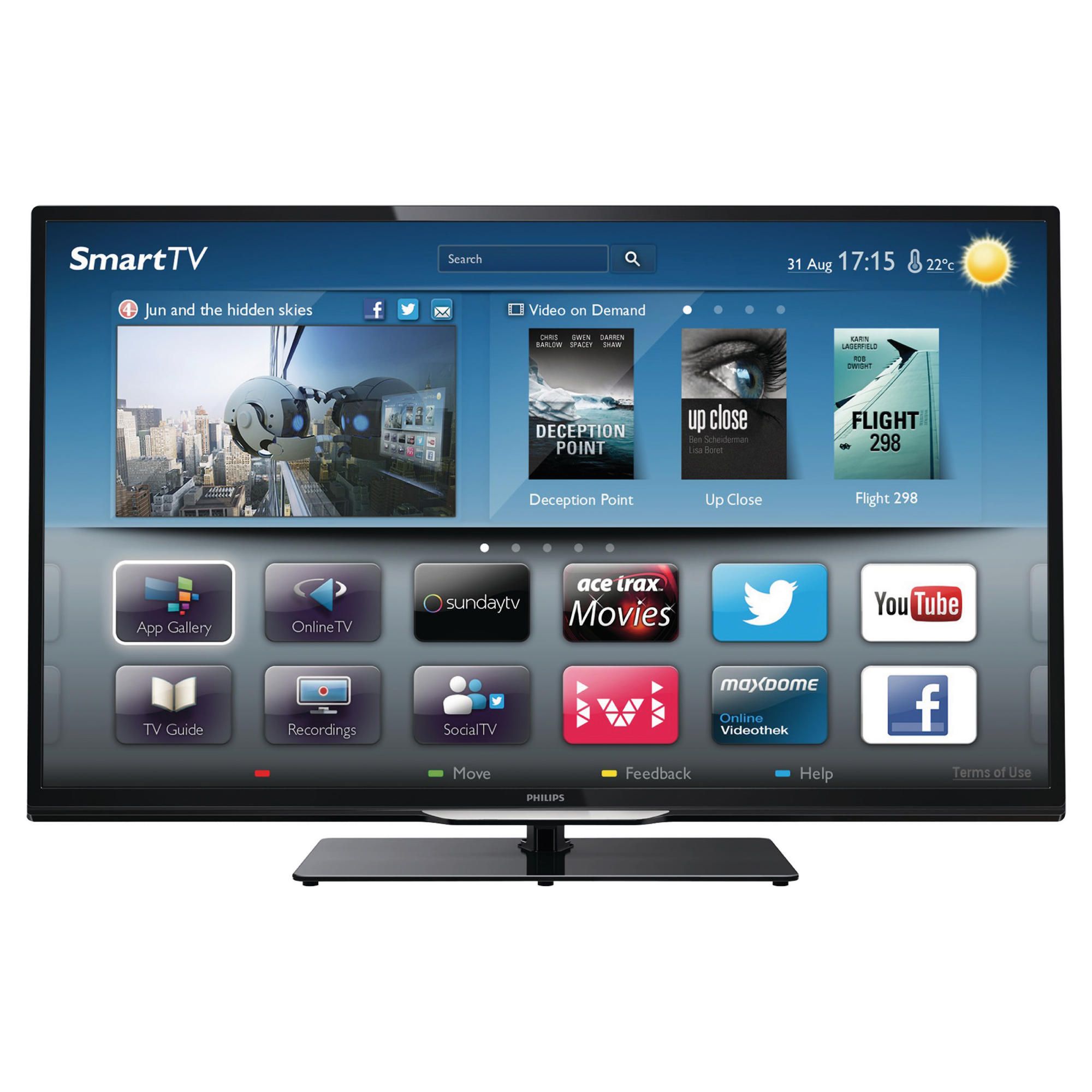 Philips 32PFL4208T 32 inch Full HD 1080p Smart LED TV with Freeview HD