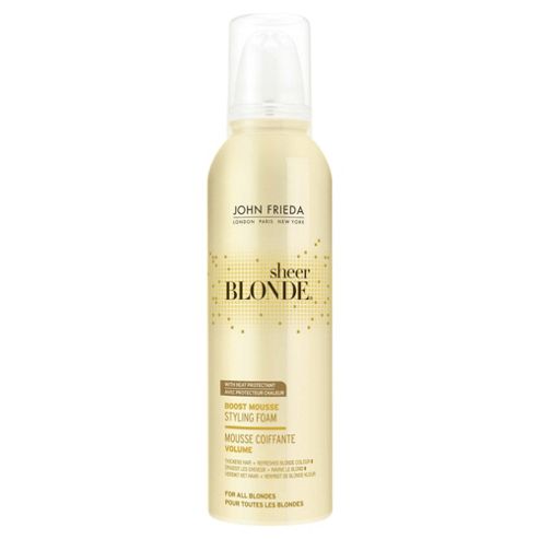 Image of John Frieda Sheer Blondeboost Mousse 200ml
