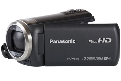 Image of Panasonic Hc-v550ct Camcorder Black Fhd 2.51mp 50xzoom 3.0lcd Wifi Sd/sdhc/sdxc
