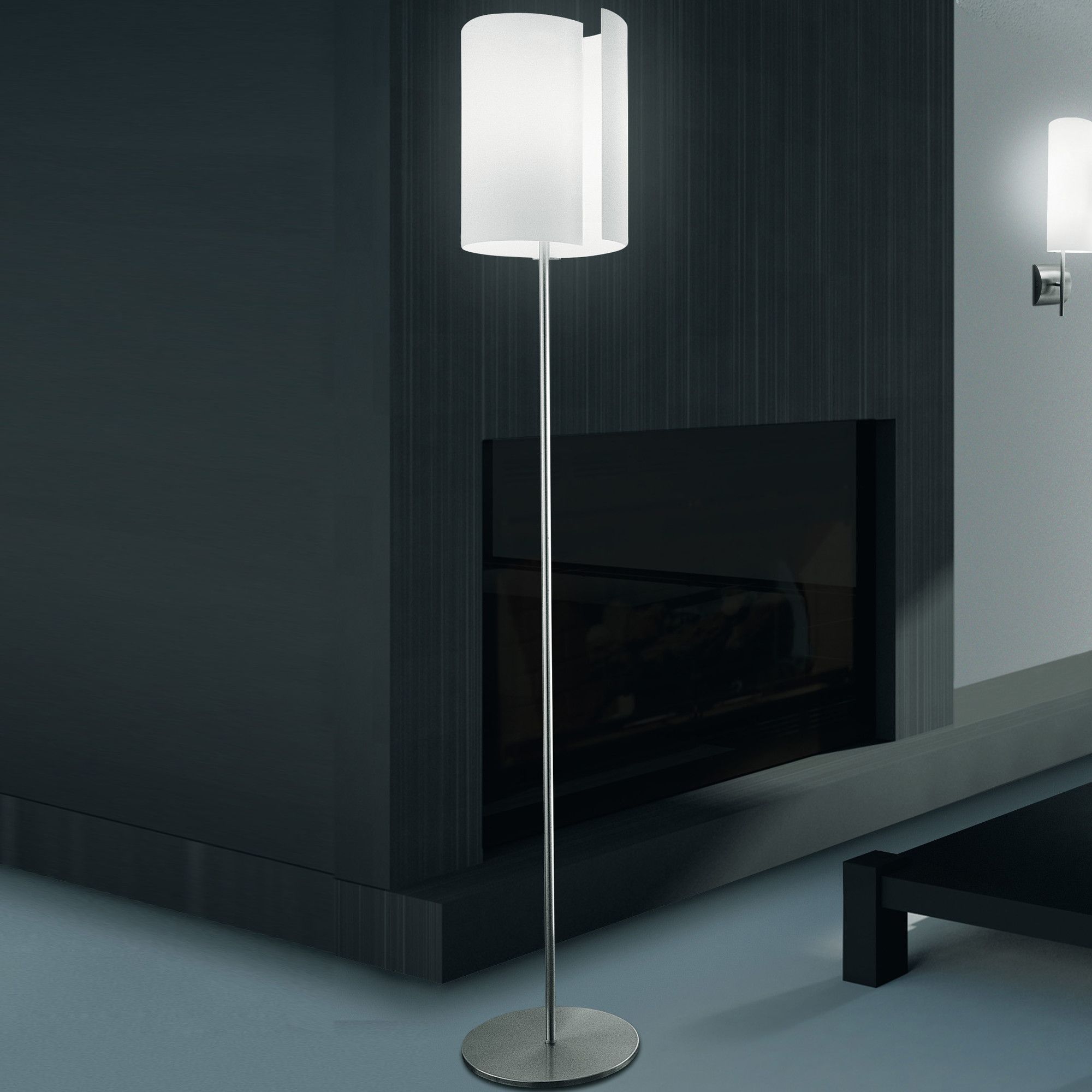 Leucos Diane Floor Lamp - Amber Satin