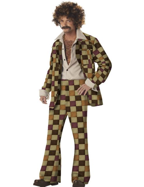 Image of 70s Disco Sleazeball Costume Extra Large
