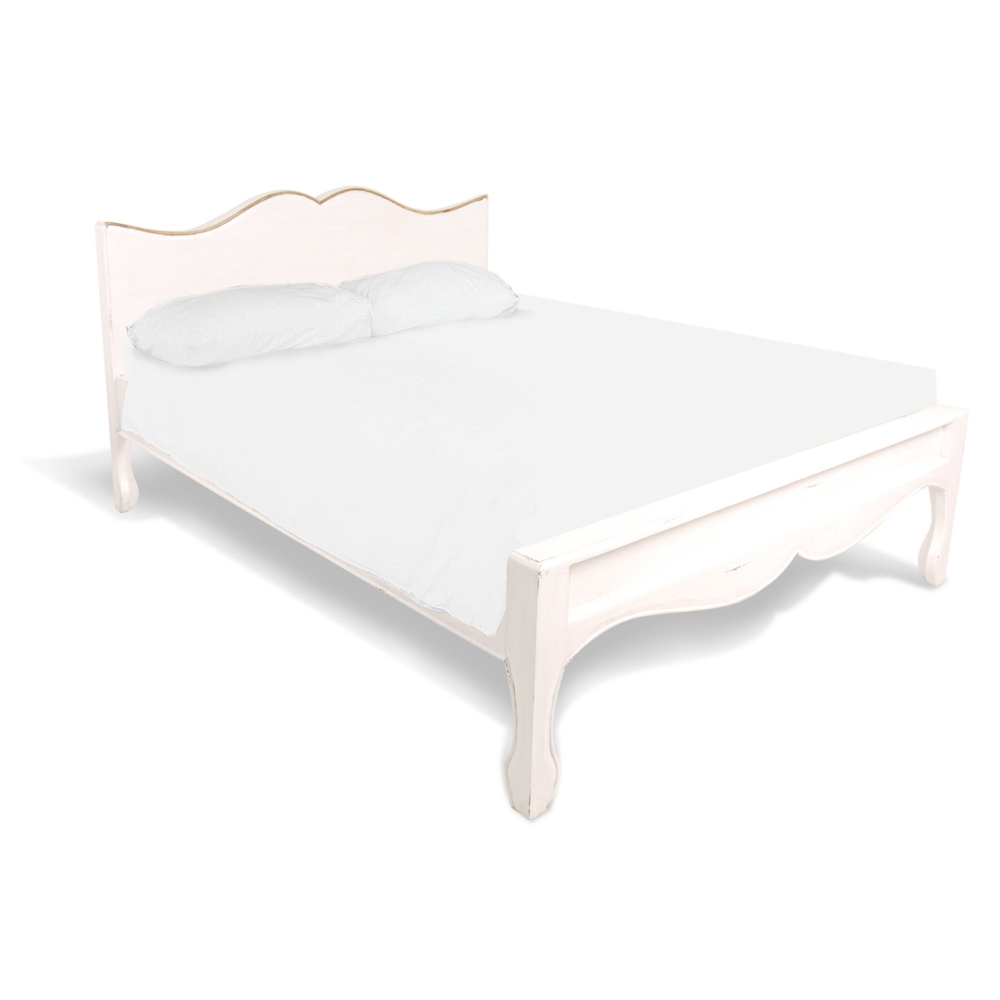 Oceans Apart Painted Provence Babette King Bed Frame in Antique White at Tesco Direct