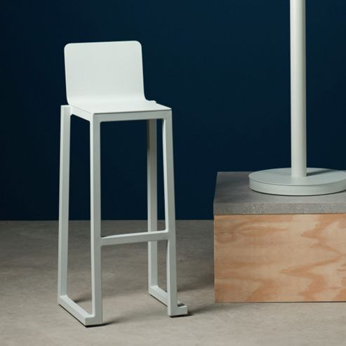 Image of The Nordic Collection Kinnerton Lawrence Bar Stool - White