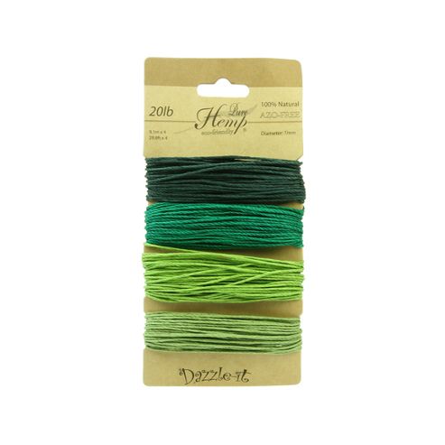 Image of Pure Hemp 1mm Shades Of Emerald