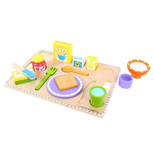 Image of Bigjigs Toys Bj440 Breakfast Tray