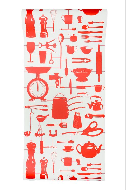 Image of Graduate Collection Wallpaper - Red