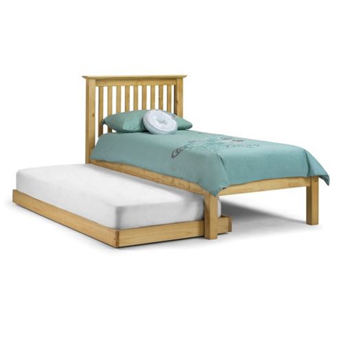 Image of Hideaway Antique Finish 2 X Single Low Foot End Pine Bed