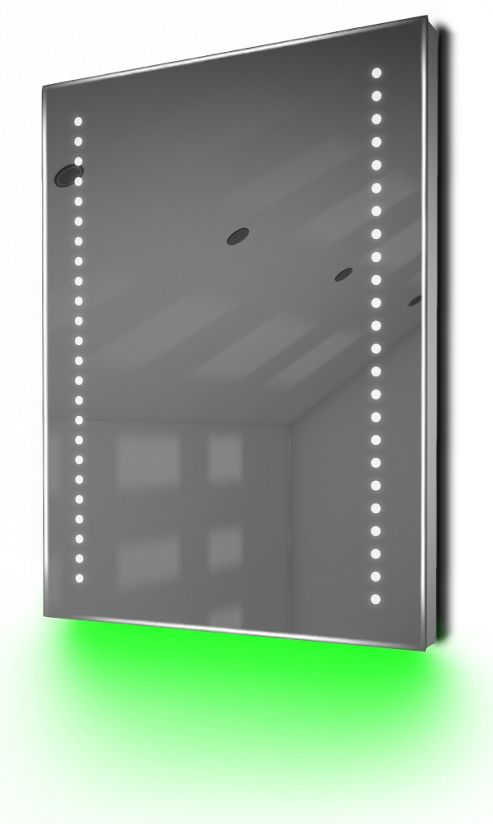 Image of Ambient Shaver Led Bathroom Illuminated Mirror With Demister Pad & Sensor K59sg