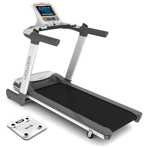 Image of Yowza Atlanta Luxx Treadmill Motorised Folding With Wireless Scale