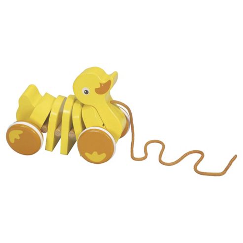  Wooden Pull Along Duck from our Push &amp; Pull Along Toys range - Tesco