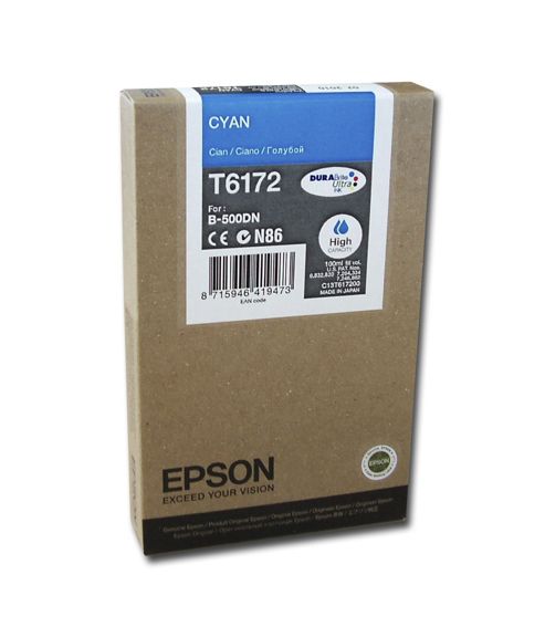Image of Epson B500dn/ B510dn Ink Cartridge Hc Cyan 7k