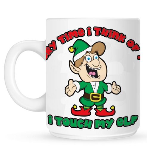 Image of Every Time I Think Of You (i Touch My Elf) 10oz Ceramic Mug