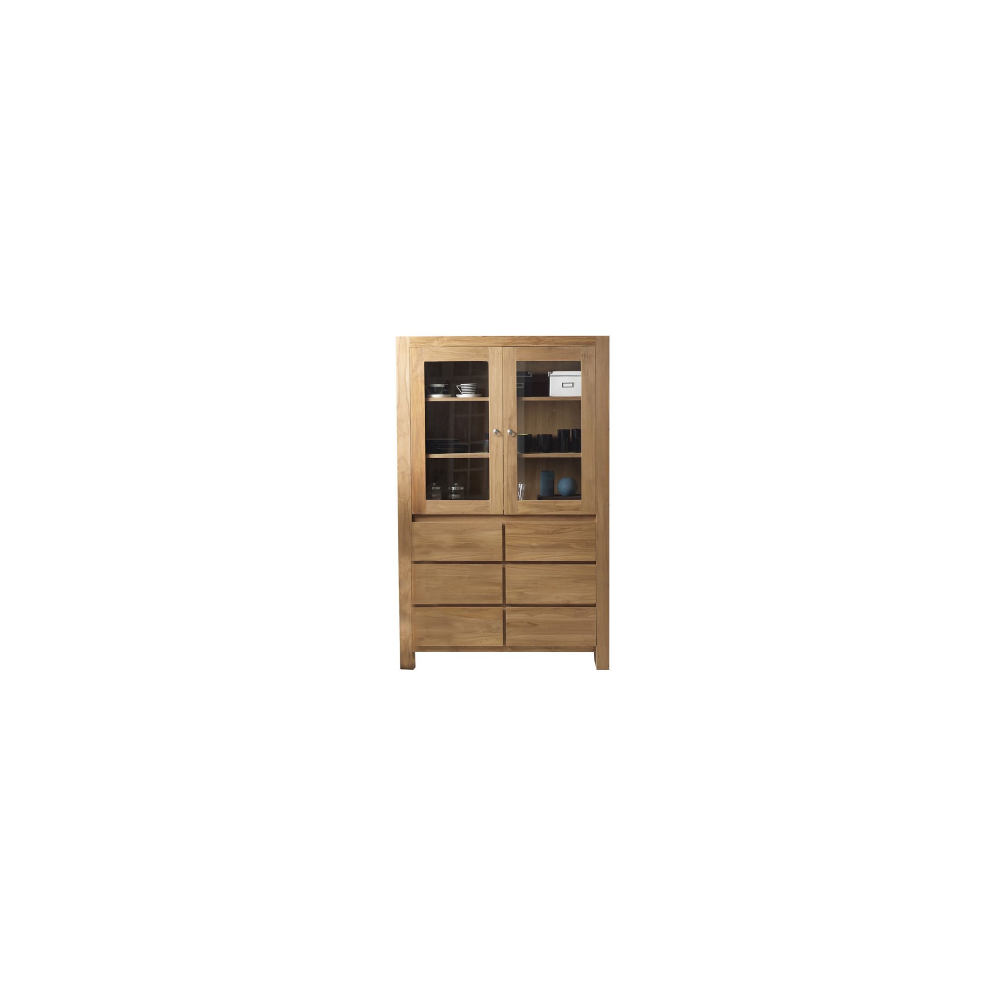 Tikamoon Eden Teak Display Cabinet at Tesco Direct