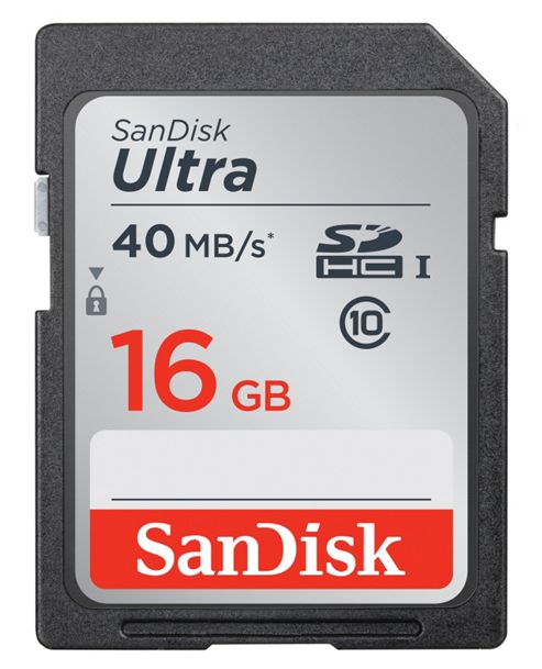 Image of Sandisk Ultra Sd Memory Card 16gb