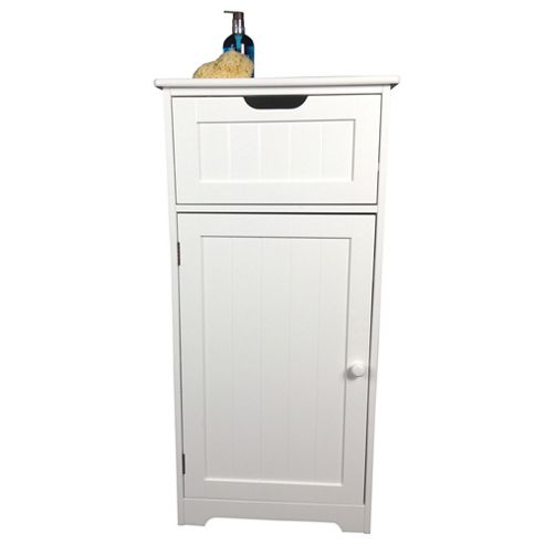 Image of Sennen One Drawer Cabinet, White