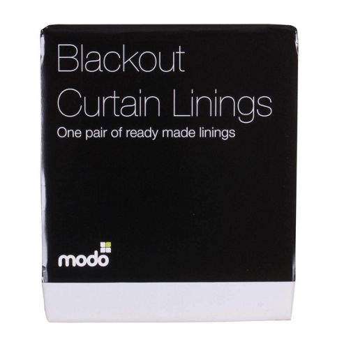 Image of Blackout Ready Made Lining Pair - White