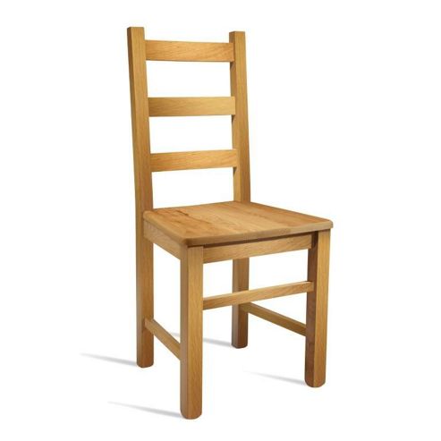 Image of Home Etc Clifford Beech Side Chair - Light Oak