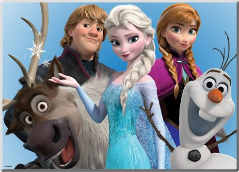 Image of Disney Frozen Large Canvas Art