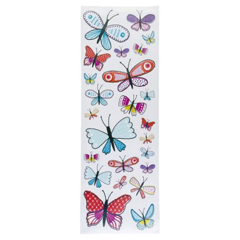 Image of Tesco Kids Butterfly Stickers