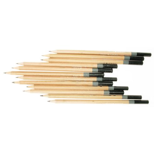 Image of Daler Simply Sketching Pencils - 12 Assorted Graphite Pencils