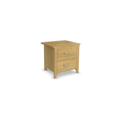 Image of Urbane Designs Whitby 2 Drawer Bedside Table