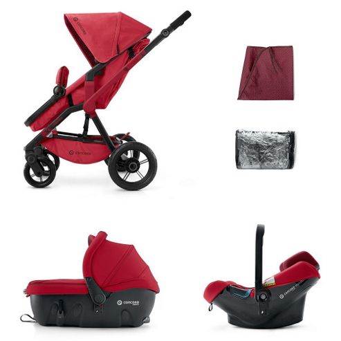Image of Concord Wanderer Travel Set (ruby Red)
