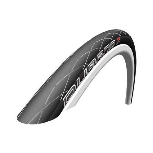 Image of Schwalbe Durano Folding Raceguard Dual Compound Tyre In Black 700 X 23mm