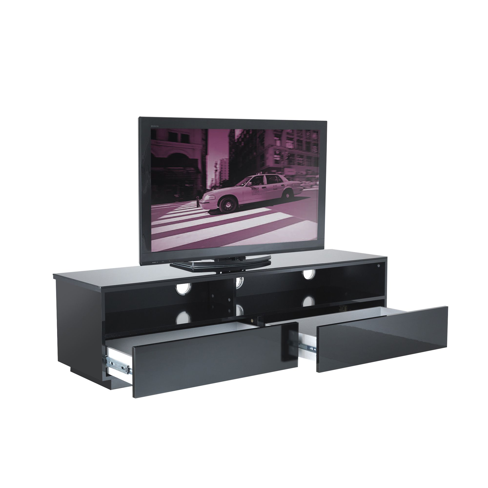 UK-CF Cityscape New York TV Stand - Black at Tescos Direct