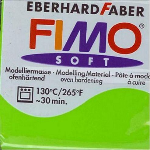 Image of Fimo Soft 56g Lime Green