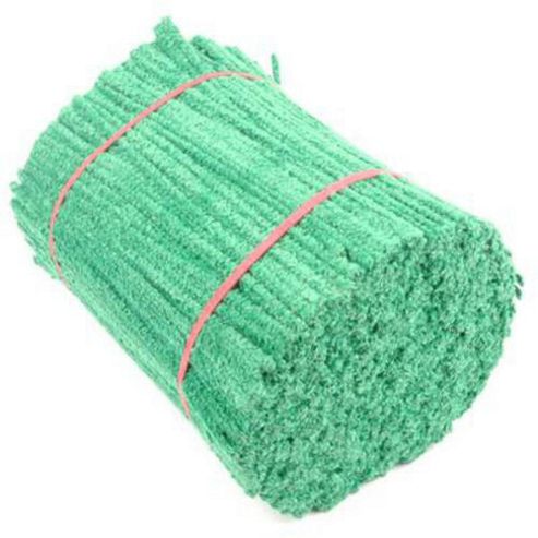 Image of Pipe Cleaners Bulk Green 1000