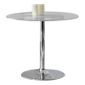 Wilkinson Furniture Orbit Round Dining Table - Clear