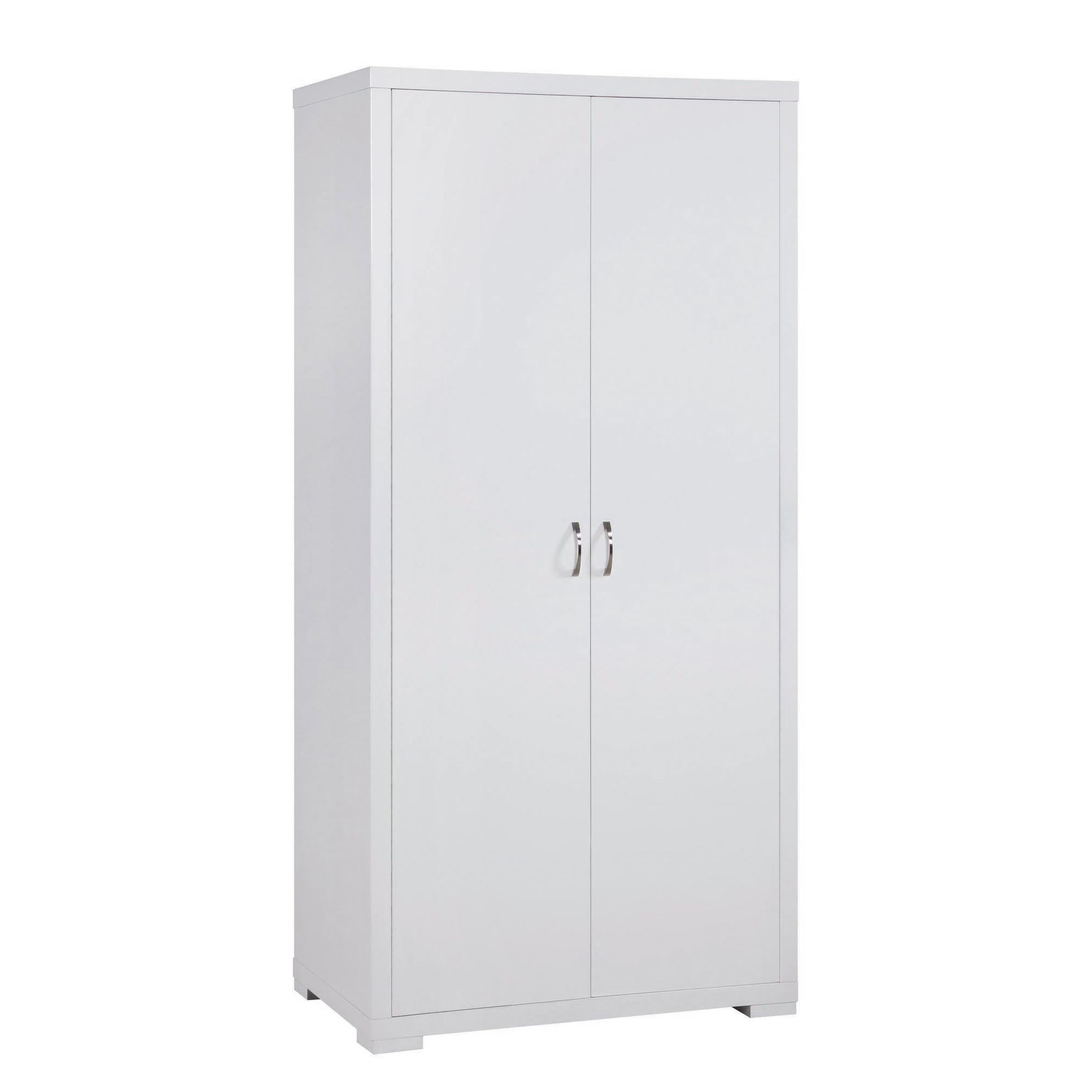 Home Zone Solar Two Door Wardrobe - White at Tesco Direct