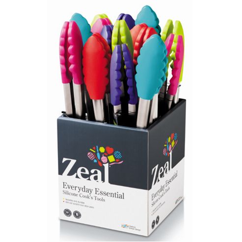 Image of Zeal Silicone Long Tong 30cm Mixed Colours